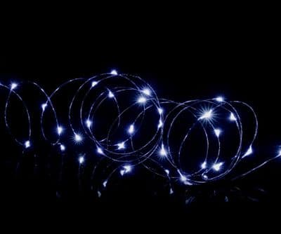 Premier 50 LED Multi Action Battery Operated Microbrights - White