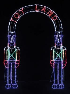 Premier Toyland Soldier Arch Rope Light - 2.4m