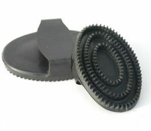 Prepacked Large Rubber Curry Comb