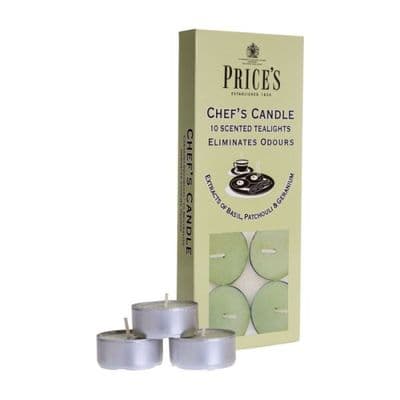 Price's Candles Chef's Fresh Air Tealights - Pack 10