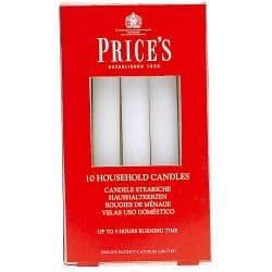 Price's Candles Household Candles 10 Pack - Pack 10