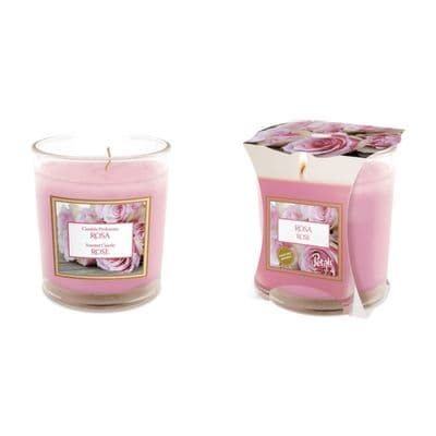 Price's Candles Medium Candle Jar - Rose