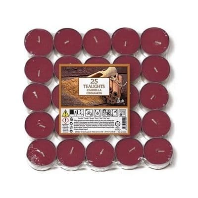 Price's Candles Petali Tealights x 25 - Cinnamon