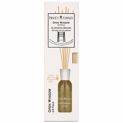 Price's Candles Reed Diffuser - Open Window