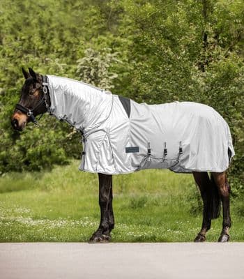 Protect Eczema Fly Rug Silver Grey 135cm/6'3