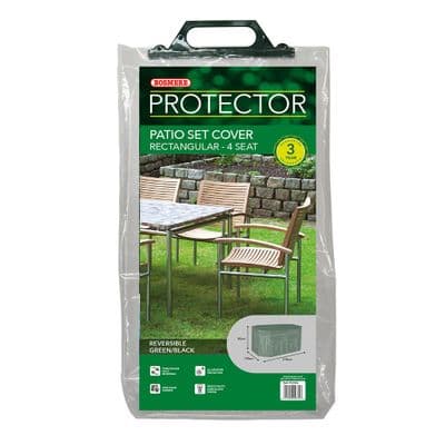 Protector Rectangular Dining Set Cover 4 Seat