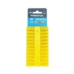 Rawlplug Universal Plug 5mm - YELLOW