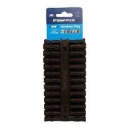 Rawlplug Universal Plug 7mm - BROWN