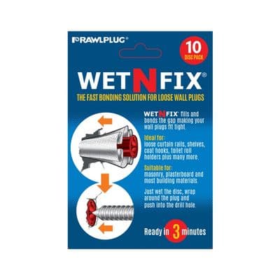 Rawlplug Wet N Fix Repair Patch - Pack 10