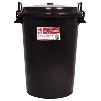 RED GORILLA MULTI-BIN WITH CLIP LID