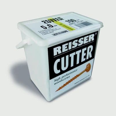 Reisser Cutter High Performance Woodscrew - 3.5 x 50mm 950 Piece Tub