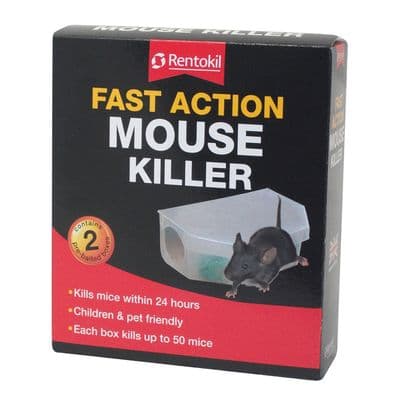RENTOKIL FAST ACTION MOUSE KILLER