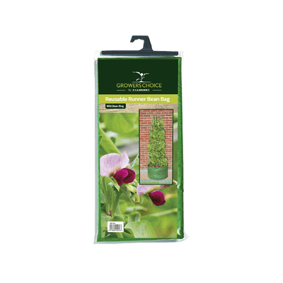 Reusable Runner Bean Bag With Bean Ring