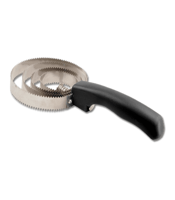 Reversible Curry Comb, Stainless steel, Black