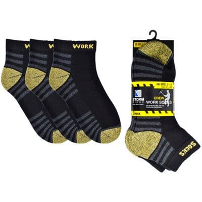 RJM Mens Work Socks - Pack 3