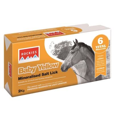 ROCKIES BABY YELLOW SALT LICK