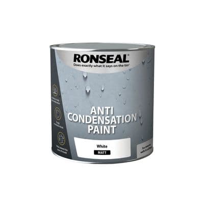 Ronseal Anti Condensation Paint White - 2.5L