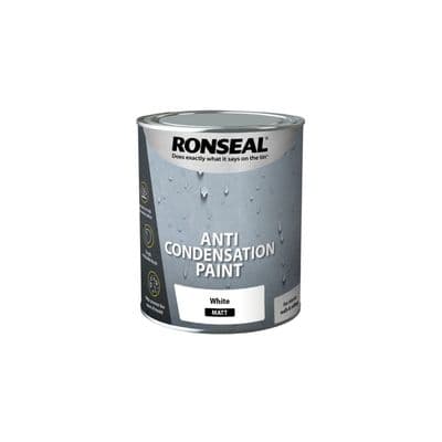 Ronseal Anti Condensation Paint White - 750ml