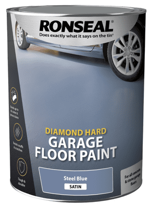 Ronseal Diamond Hard Garage Floor Paint 5L - Blue