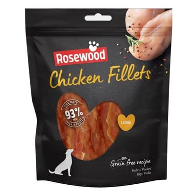 ROSEWOOD Chicken Fillets Dog Treats - Large
