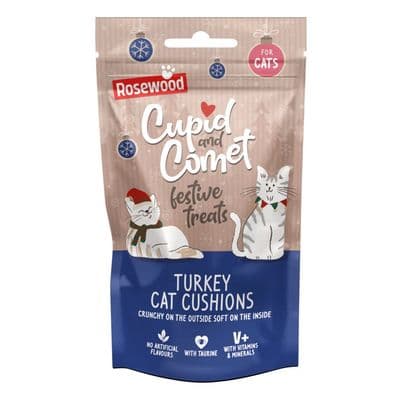 ROSEWOOD Turkey Cat Cushions - 60g