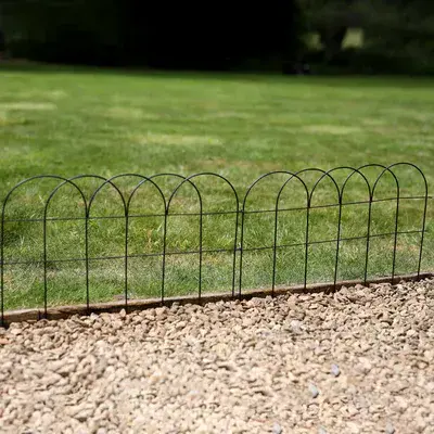 Round Border Edging H40cm W50cm 3pk