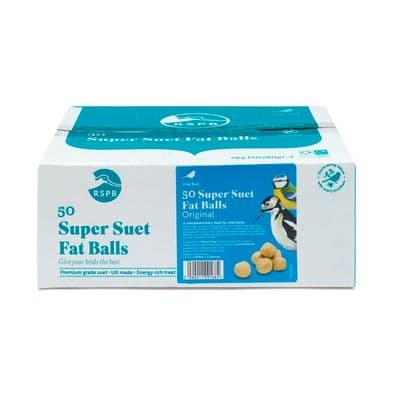 Rspb Super Suet Fat Balls - Box 50