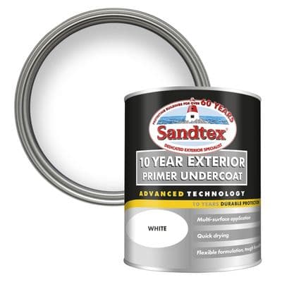 Sandtex 10 Year Exterior Primer Undercoat 750ml - White