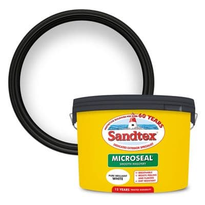 Sandtex Smooth Masonry Paint 10L - PBW