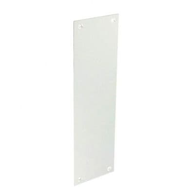 Securit Aluminium Finger Plate Satin - 300mm
