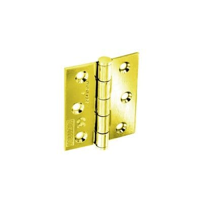 Securit CE Grade 7 Steel Butt Hinges - 75mm PBP - Pack of 5