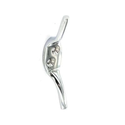 Securit Chrome Cleat Hook - 75mm