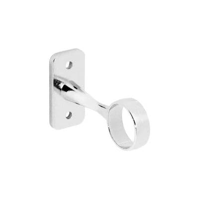 Securit Chrome Plated Centre Bracket - 19mm Pack 2