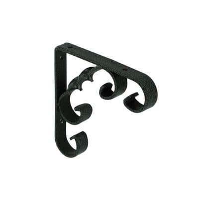 Securit Ornamental Scroll Bracket - Green 100x100mm