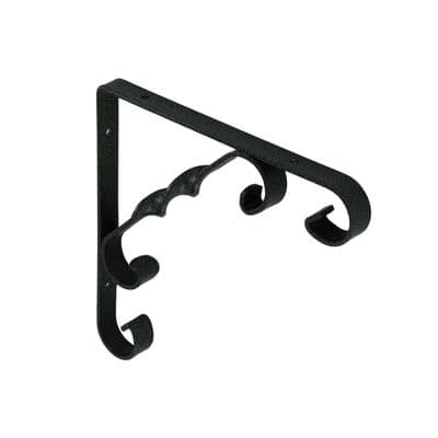 Securit Ornamental Scroll Bracket - Green 150x150mm