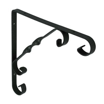 Securit Ornamental Scroll Bracket - Green 200x200mm