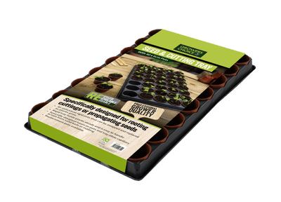 Seed and Cutting Tray with 40x 6cm Round Pots