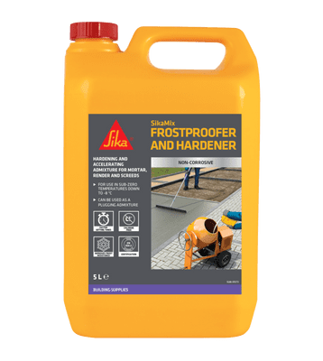Sika Frostproofer And Hardener - 5L
