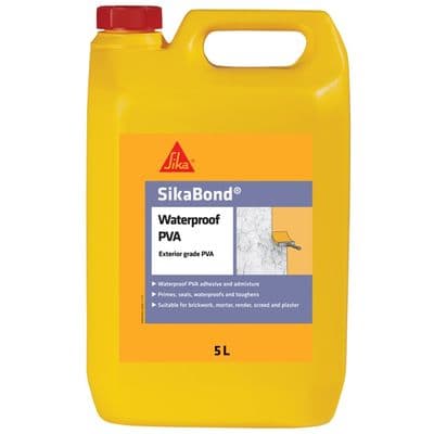 Sika Sikabond Waterproof PVA - 5L White