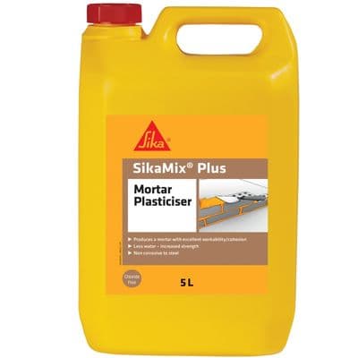 Sika Sikamix Plus Mortar Plasticiser - 5L