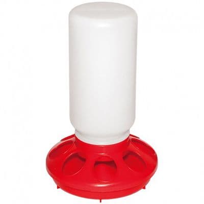 Small Poultry Feeder - 1kg - Red