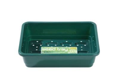 Small Seed Tray Green With Holes
