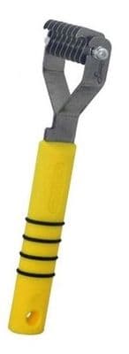 Smart Tails Easi- Grip Yellow Handle Coarse