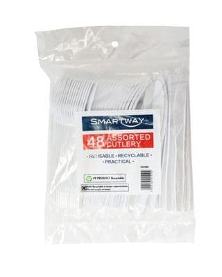 Smartway Assorted Cutlery - Pack 48