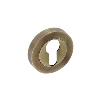 Smiths Architectural Escutcheon Euro Lock Screw On Rse - Antique Bronze