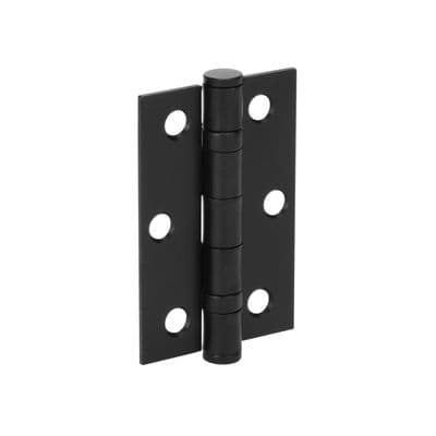 Smiths Architectural Hinge Button Tip Ball Bearing - 76x51 Matt Black