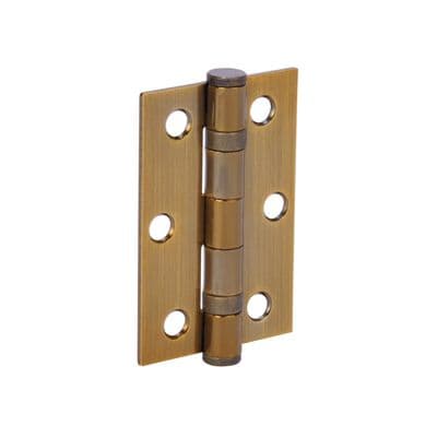 Smiths Architectural Hinge Button Tip Ball Bearing Antique Bronze - 76x51