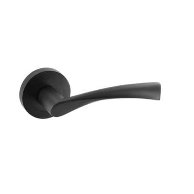 Smiths Architectural Lunar Handle On Rose - Matt Black