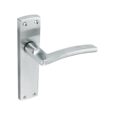 Smiths Architectural Nova Latch Handle SC - 168mm x 41mm