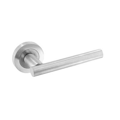 Smiths Architectural T Bar Lever On Rose - Satin Chrome